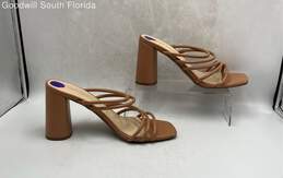 Nine West Ladies Taupe Heels Size 8.5 alternative image