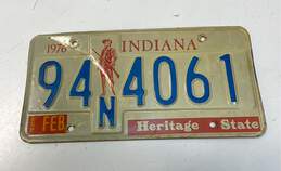 Vintage Indiana/Illinois License Plates Bundle of 3 alternative image