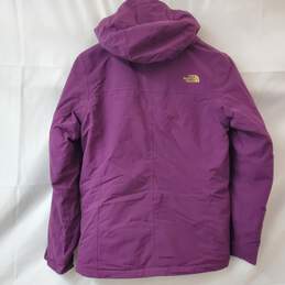The North Face HyVent Purple Hooded Jacket Women's S/P alternative image