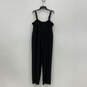 NWT Womens Black Smocked Adjustable Strap One Piece Jumpsuit Size 18/20 image number 2