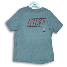 NWT Men's Nike Gray Pullover T-Shirt Size 2XL