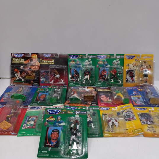 Lot Of 16  Assorted Starting Lineup Sports Figurines IOBs image number 1