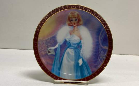 The Danbury Mint Barbie Collection Plates Set of 2 Collectors Plates 1959/1966 image number 5
