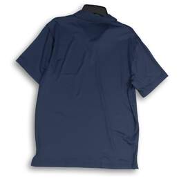 NWT Grand Slam Mens Polo Shirt Short Sleeve Spread Collar Blue Size Medium alternative image