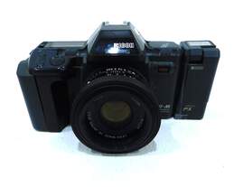 Ricoh XR-M Black Multi Program 35mm SLR Film Camera w/ Lens Speedlite PX & Flash alternative image