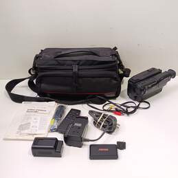Sony Handycam CCD-TR70 Video 8 Camera Recorder Bundle in Carry Case