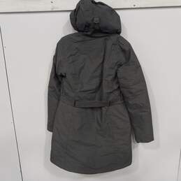 Columbia Men's Omni-Heat Gray Full Zip/Snap Hooded Parka Coat Size M alternative image
