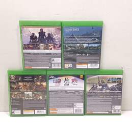 Bundle of 5 Assorted Microsoft Xbox One Video Games alternative image