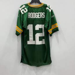 Reebok Mens Green Yellow Green Bay Packers Aaron Rodgers # 12 Football Jersey 52 alternative image