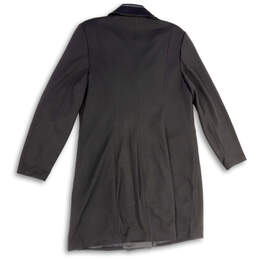 NWT Womens Black Notch Lapel Double Breasted Blazer Dress Size S/16 alternative image