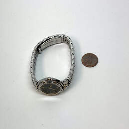 Designer Seiko Silver And Gold Tone Stainless Steel Round Analog Wristwatch alternative image