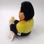 Cheerful Chimp Green Trading Monkey Banana Zippy Mr Bim Zip Rubber Face W/ Tag image number 3