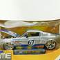 Jada Toys Big Time Muscle 1967 Shelby GT500 Silver Blue Stripe 1/24 Die Cast Car image number 2