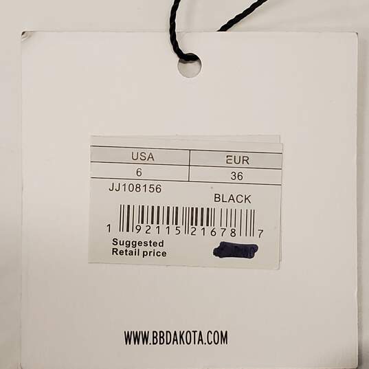 BB Dakota Women Black Dress Sz 6 NWT image number 7