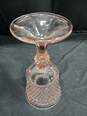 VINTAGE INDIANA PINK GLASS COMPOTE CANDY DISH image number 4