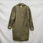 Mod Ref WM's Army Green Cotton Nylon Plaid Lining Overcoat Size SM image number 2