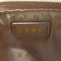 DKNY Logo Print Cosmetic Zip Pouch Bag image number 5