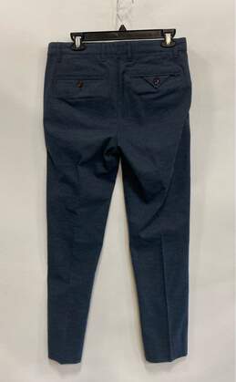 Ted Baker Mens Blue Flat Front Pockets Slim Fit Straight Dress Pants Size 30R alternative image
