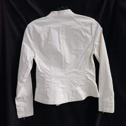 White House Black Market Women's White Jacket Size 2P alternative image