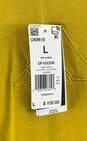 NWT Adidas Mens Yellow DP Daniel Patrick Heavy Pockets Pullover Hoodie Size L image number 4