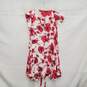 NWT Free People WM's Cream Combo Pink & White Floral Mini Dress Size M image number 2