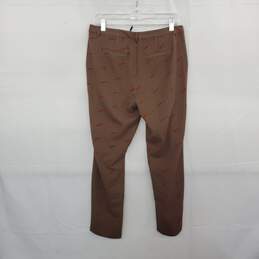 Scotch & Soda Brown Houndstooth & Shooting Star Tapered Pant WM Size M NWT alternative image