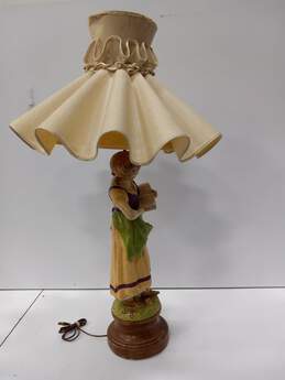 Vintage Marbro Girl Figurine Table Lamp alternative image