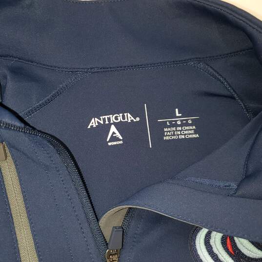 Antigua Seattle Kraken Full Zip Jacket Women's Size L image number 3