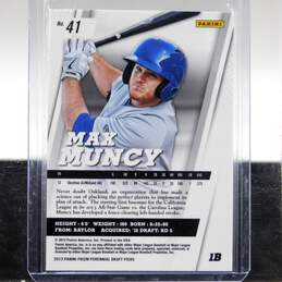 2013 Max Muncy Prizm Draft Picks Pre -Rookie L.A. Dodgers alternative image