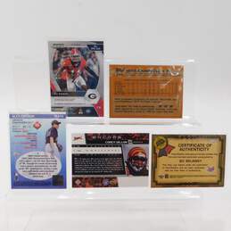 5 Autographed Sports Trading Cards alternative image