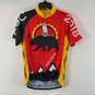 Primal Men Red Yellow Cycling Jersey M NWT image number 2