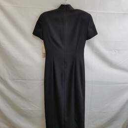 Vintage Evan-Picone Women's Black Polyester Dress Size 6 alternative image