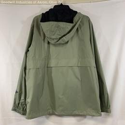 Gently Loved Columbia Green Men's Packable Rain Jacket, Sz. M alternative image
