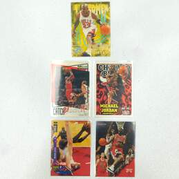 5 Michael Jordan Basketball Cards Chicago Bulls