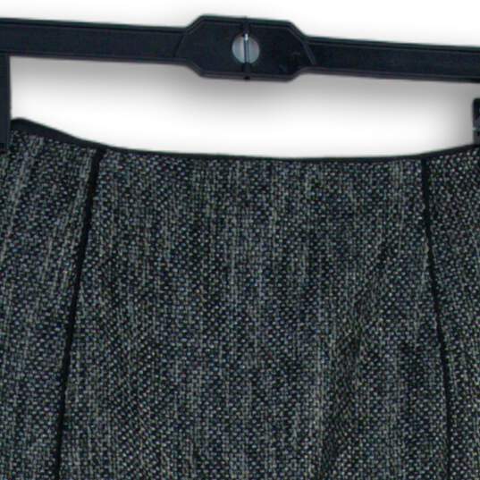 NWT White House Black Market Womens Black White Straight & Pencil Skirt Size 4 image number 4