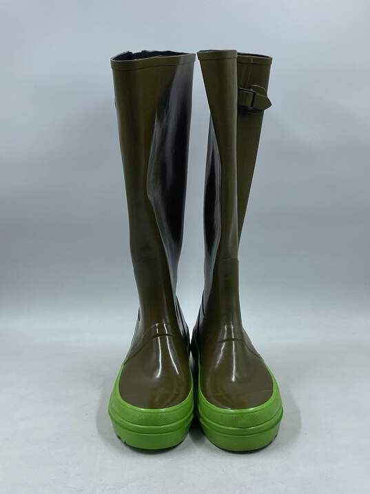 Marc Jacobs Green Rain Boot Boot Men 10 image number 5