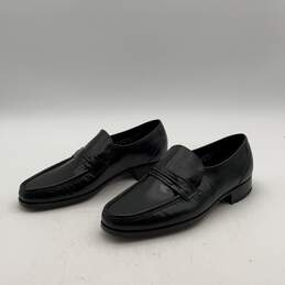 Florsheim Mens 23242 Black Leather Round Toe Slip-On Dress Loafer Shoes Sz 8.5D alternative image
