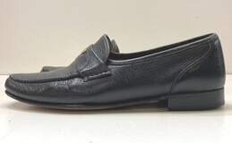 Bruno Magli Carlton Black Leather Loafers Shoes Men's Size 9.5 M alternative image