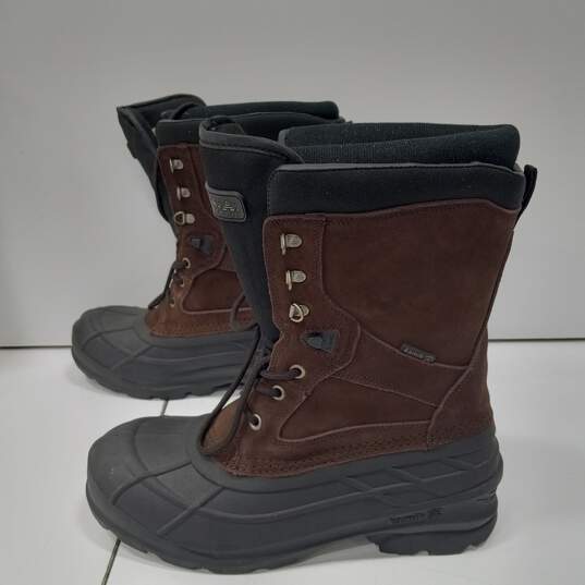 Kamik Men's Dark Brown Winter Boots Size 12 IOB image number 2