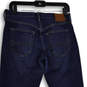 Womens Blue Denim Medium Wash 5-Pocket Design Straight Leg Jeans Sz W29 L30 image number 4