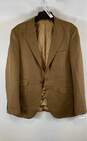 Jack Martin Mens Tan Long Sleeve Single Breasted 2 Piece Suit Pants Size 44 image number 3