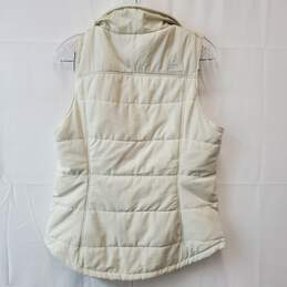 The North Face Women's White Puffer Vest Size M alternative image