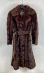 Overseas Fur Co. Women's Brown Fur Coat - Size Small image number 1