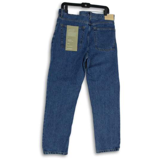 NWT Everlane Womens Blue Denim The 90's Cheeky Straight Leg Jeans Size 30 image number 2