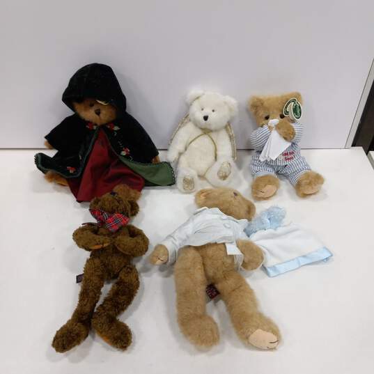 Boyds Bear Stuffed Animal Collection Assorted 5pc Lot image number 1