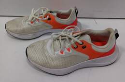 Under Armour Women's White & Pink Shoes Size 8