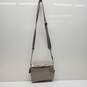 Andrew Marc Silver Leather Crossbody Handbag image number 2