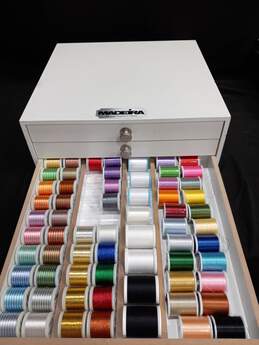 224pc Bundle of Assorted Sewing Thread in Madeira Thread Treasure Chest alternative image