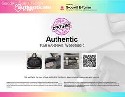 Authentic Tumi Unisex Black Briefcase Bag alternative image