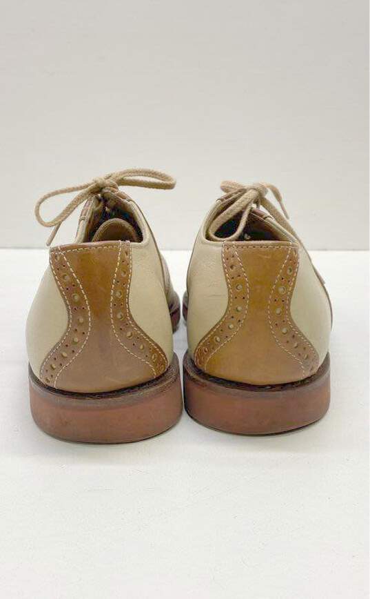 Cole Haan Men's Brown/Tan Saddle Shoes Sz. 8.5 image number 4